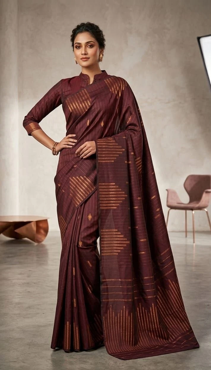 Peacock Green Shimmer Arani Vairaoosi Soft Silk Saree